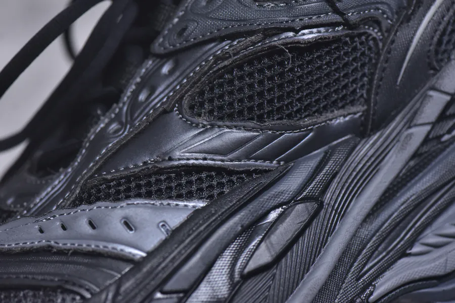 Balenciaga Platform Sneaker with Thick Sole and Buckle Detail