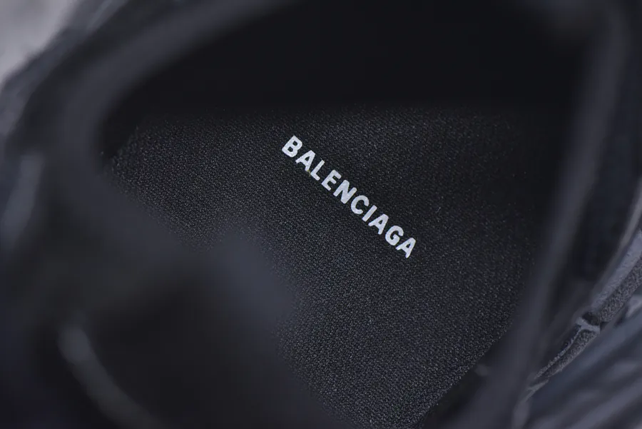 Balenciaga Platform Sneaker with Thick Sole and Buckle Detail