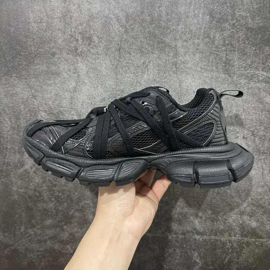 Balenciaga Paris Spider Man Straps Black