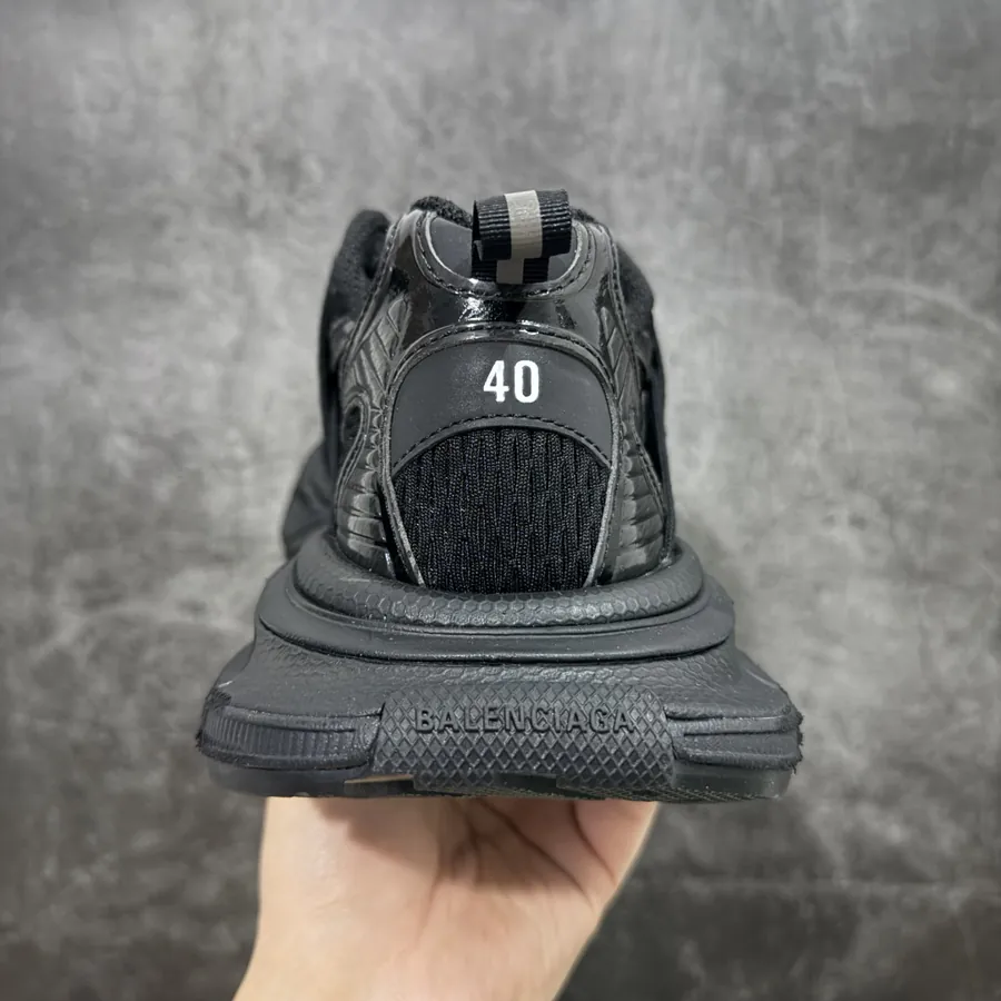 Balenciaga Paris Spider Man Straps Black