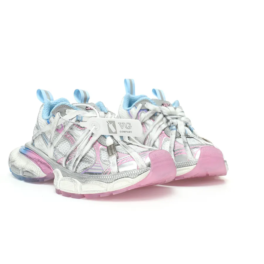 Balenciaga 3XL Sneakers Vintage Style, Retro Design