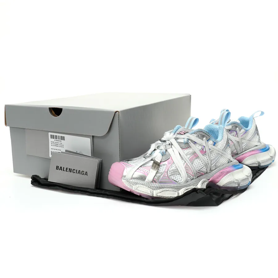 Balenciaga 3XL Sneakers Vintage Style, Retro Design