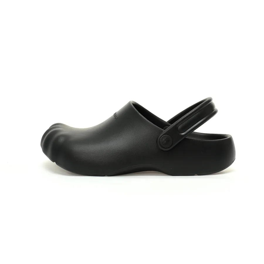 Sunday Molded Mule Slide Sandals Black