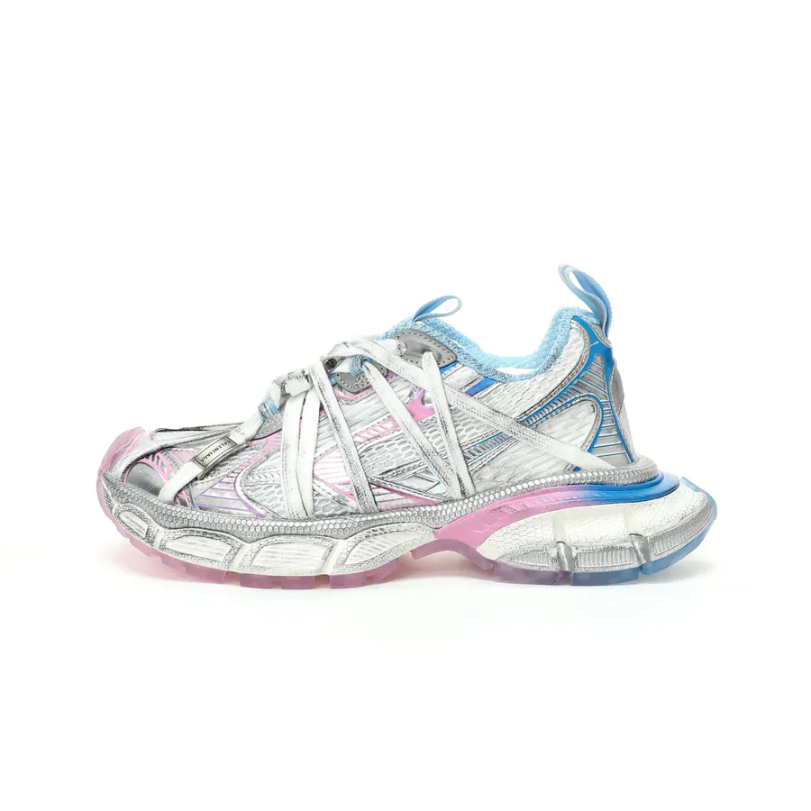 Balenciaga 3XL Sneakers Vintage Style, Retro Design