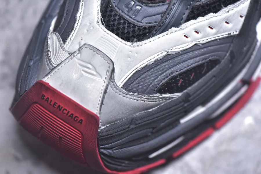 Balenciaga Platform Sneaker 17th Generation Black and Red