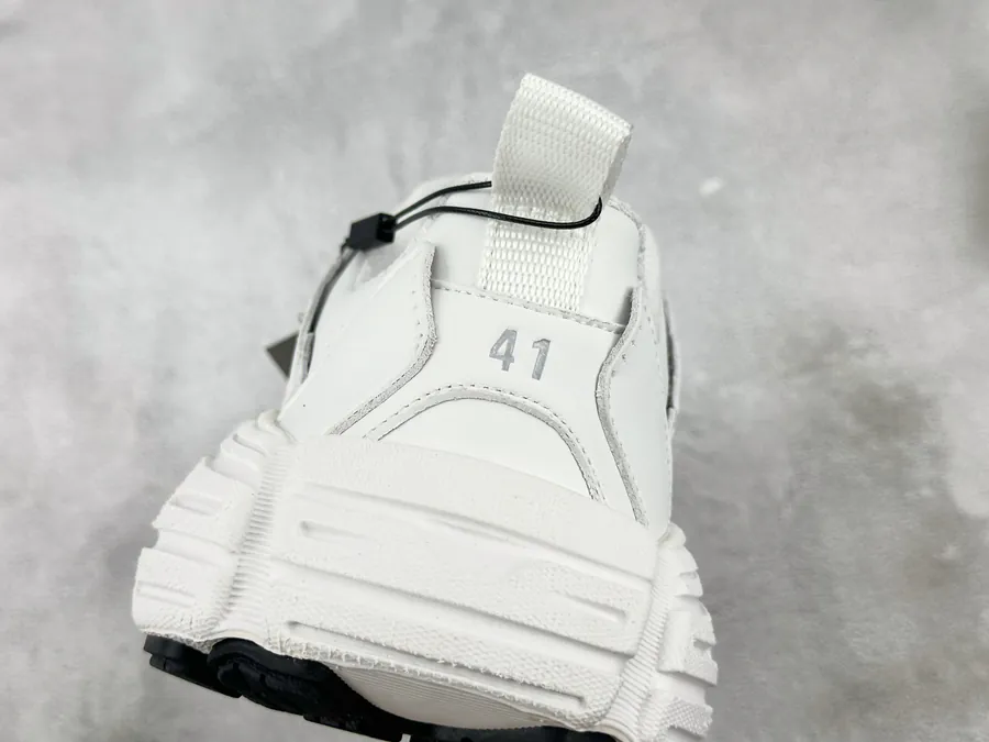Balenciaga Paris Monday Bucket Bag in White