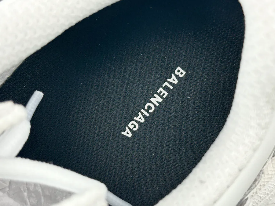 Balenciaga Paris Monday Bucket Bag in White