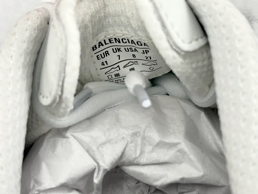 Balenciaga Paris Monday Bucket Bag in White