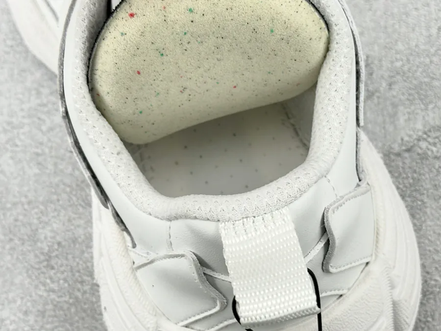 Balenciaga Paris Monday Bucket Bag in White