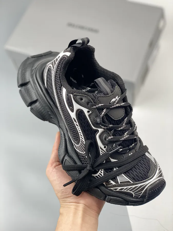Balenciaga Paris 3XL Dad Shoes with Worn Beige