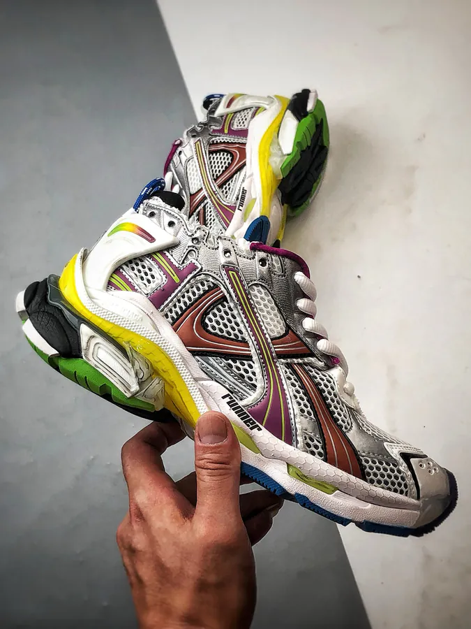 Balenciaga Runner Sneaker White and Color