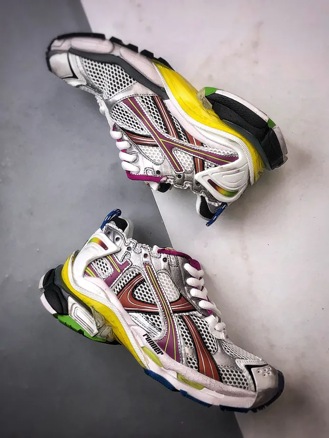 Balenciaga Runner Sneaker White and Color
