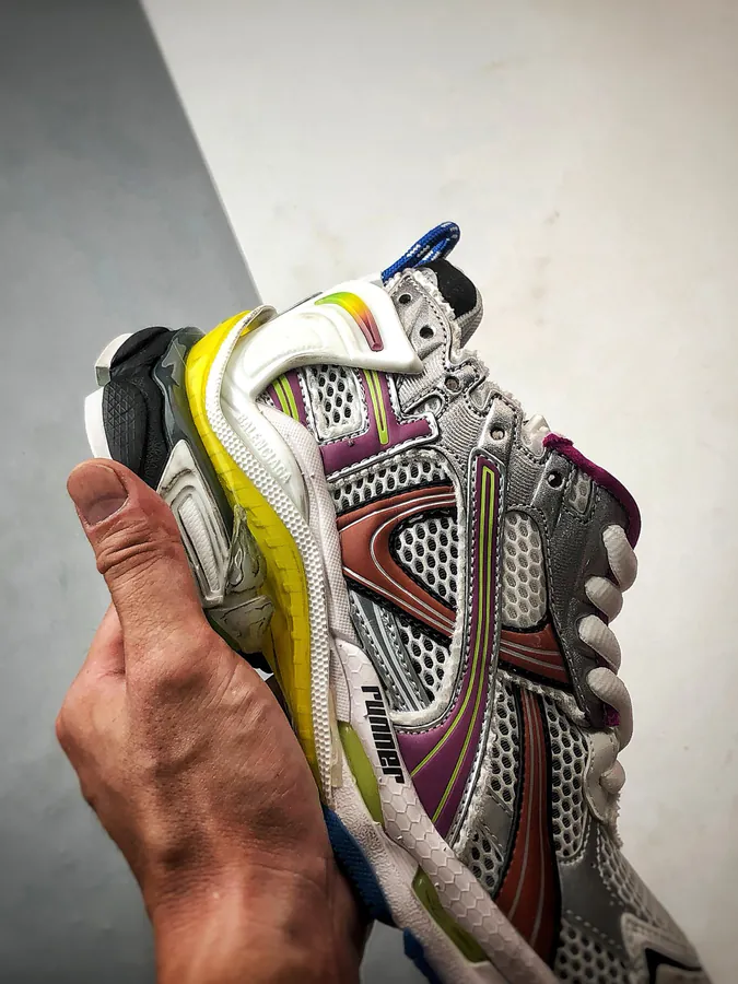 Balenciaga Runner Sneaker White and Color