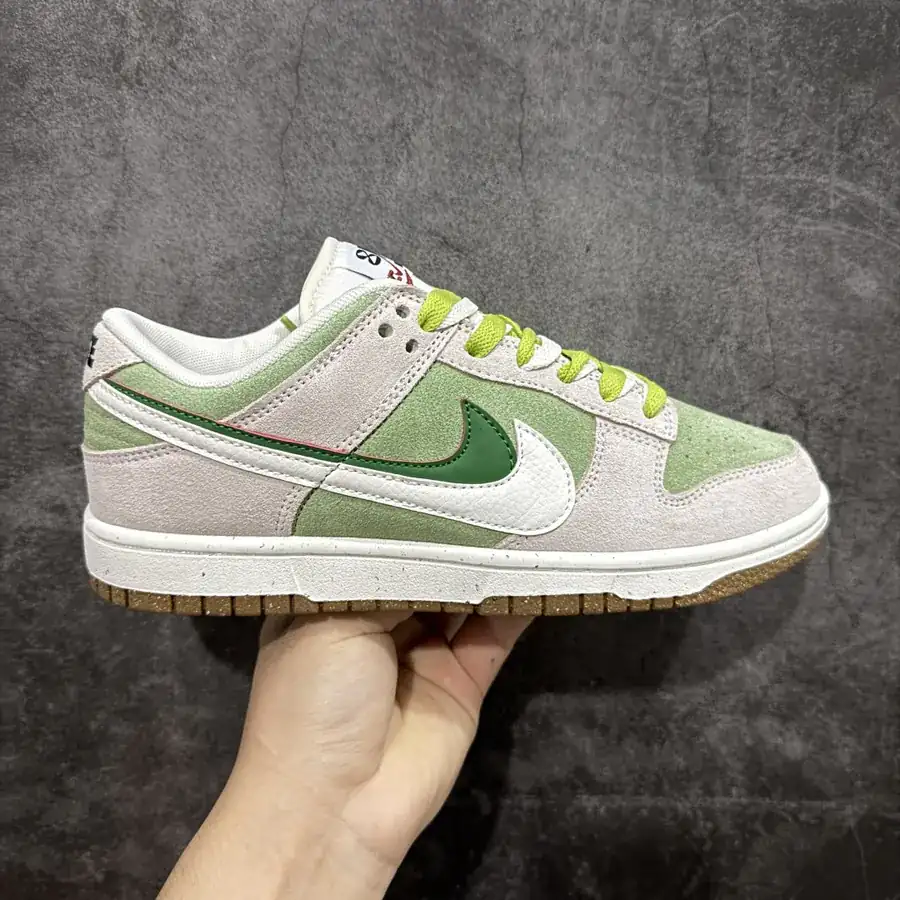 NIKE SB Dunk Low Green Leaf Double Logo