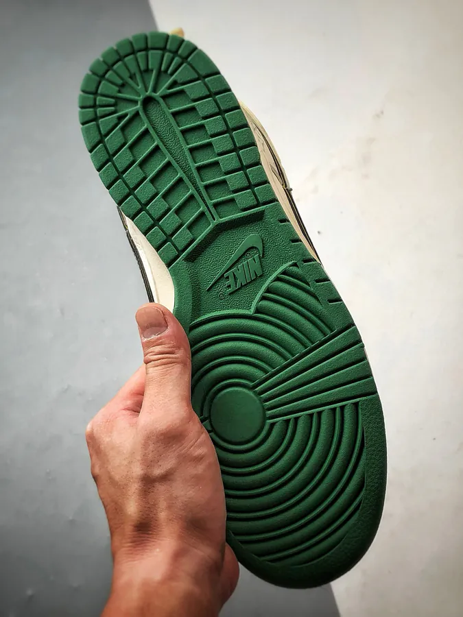LV White Green Deconstructed Low Sneaker