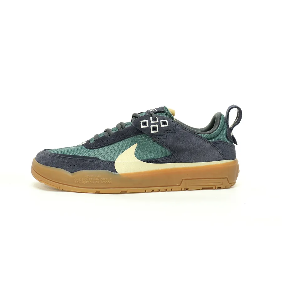 Nike SB Day One Low Top Skateboarding Shoes in Fuzzy Navy Blue