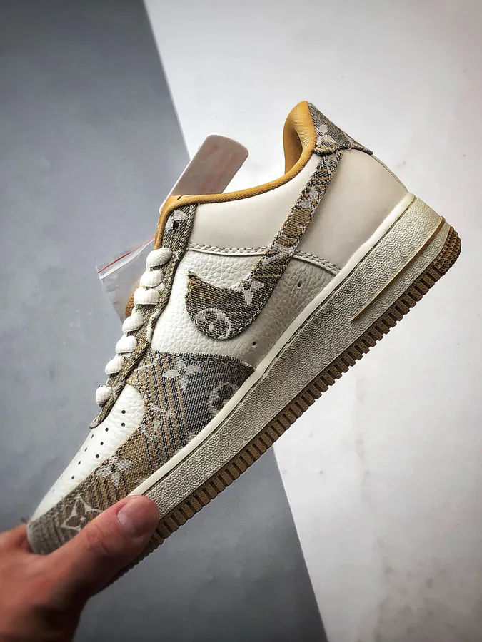 LV x Air Force 1 Low Authentic Air Force Style Sneaker