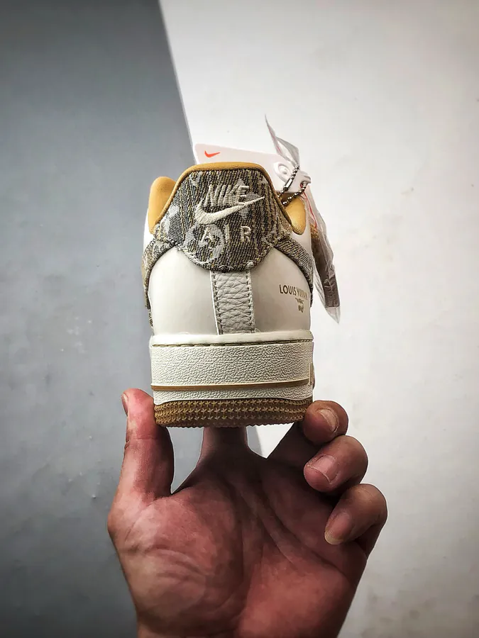 LV x Air Force 1 Low Authentic Air Force Style Sneaker