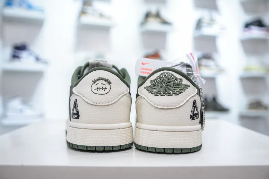 TS x Air Jordan x PALACE AJ1 Low Custom Color