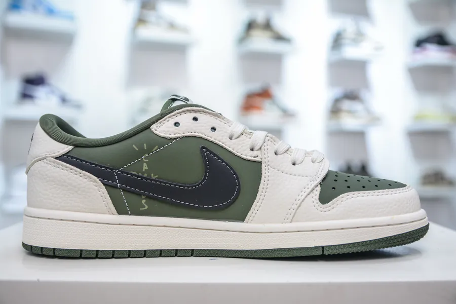 TS x Air Jordan x PALACE AJ1 Low Custom Color