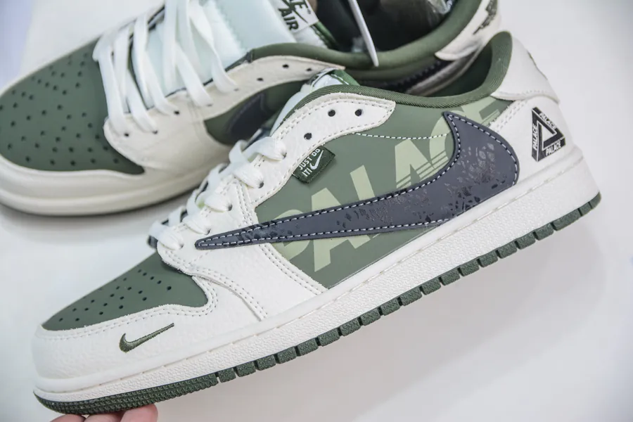 TS x Air Jordan x PALACE AJ1 Low Custom Color