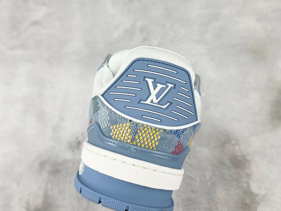 LV Trainer Blue Denim