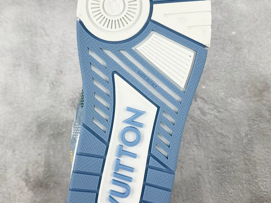 LV Trainer Blue Denim