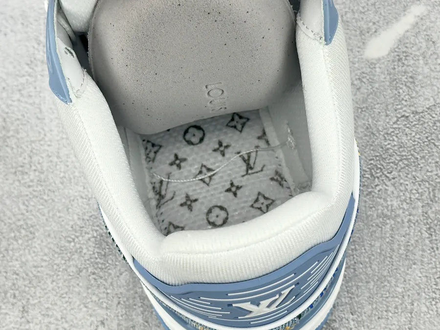LV Trainer Blue Denim