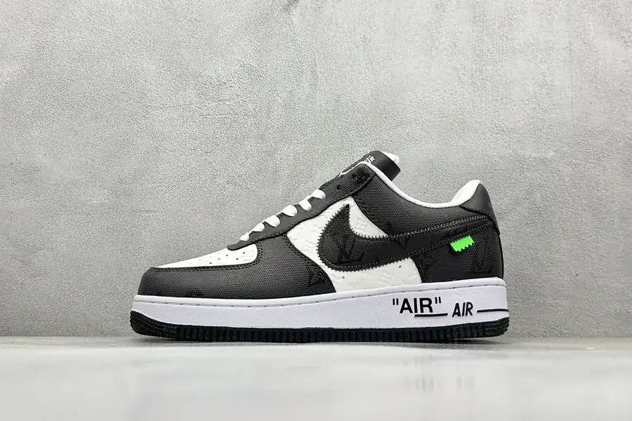 LV x Air Force 1 Low Low Top Sneaker with Exclusive Print