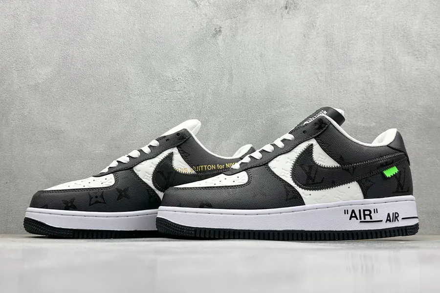 LV x Air Force 1 Low Low Top Sneaker with Exclusive Print