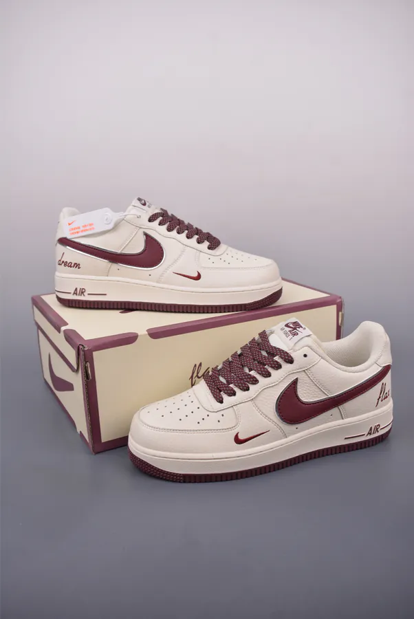 Nike Air Force 1 Low White and Red