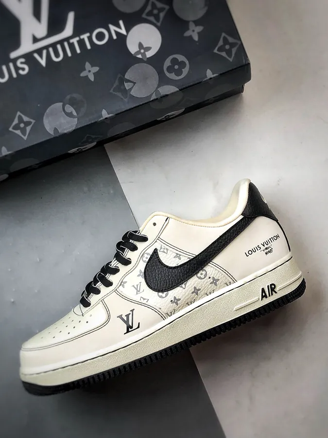 LV x Air Force 1 Low Print Sneaker