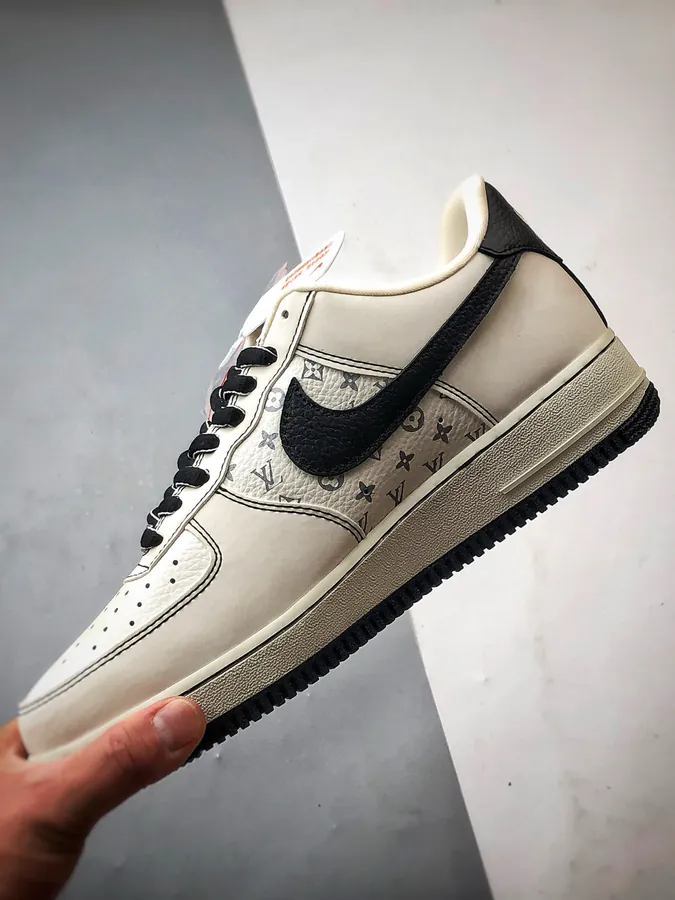 LV x Air Force 1 Low Print Sneaker
