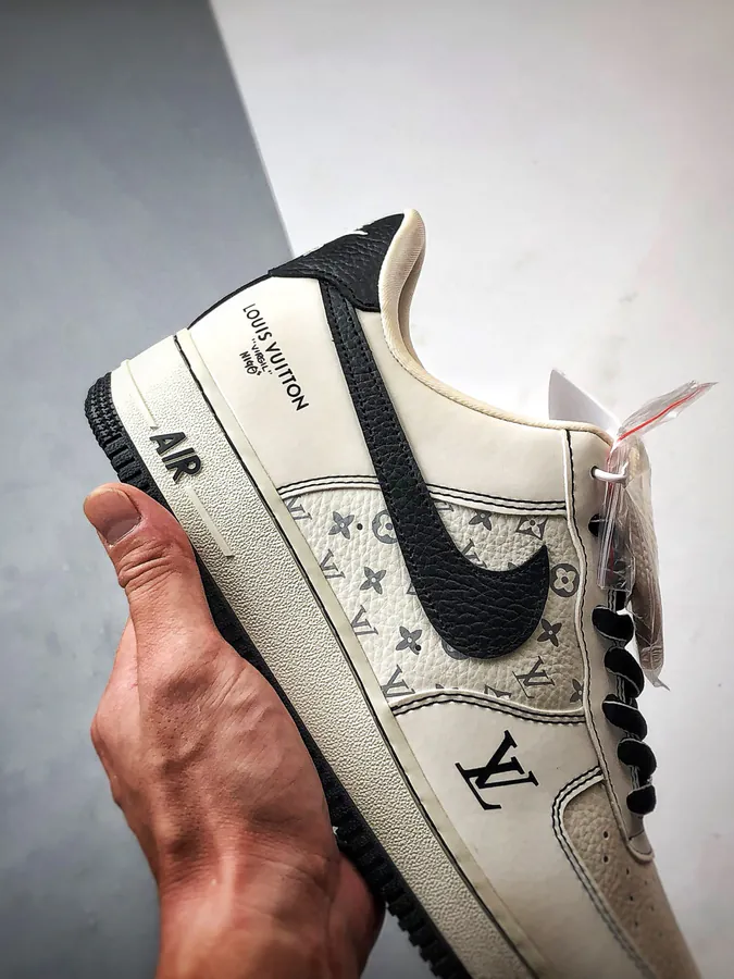 LV x Air Force 1 Low Print Sneaker