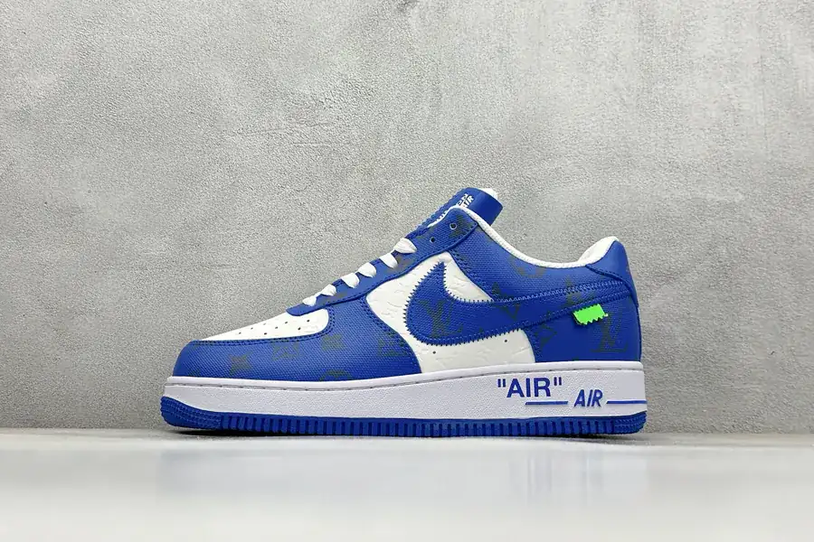LV x Air Force 1 Low Low Top Sneaker with Exclusive Print
