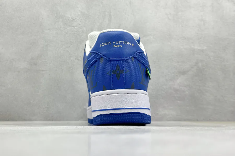 LV x Air Force 1 Low Low Top Sneaker with Exclusive Print