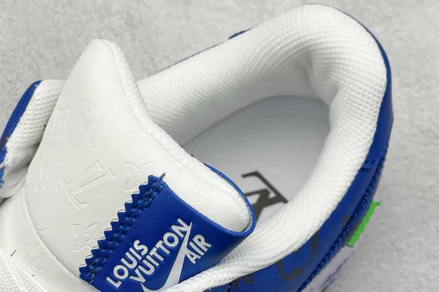 LV x Air Force 1 Low Low Top Sneaker with Exclusive Print