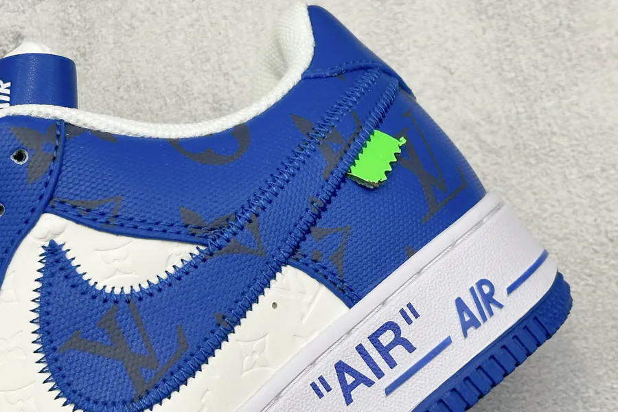 LV x Air Force 1 Low Low Top Sneaker with Exclusive Print