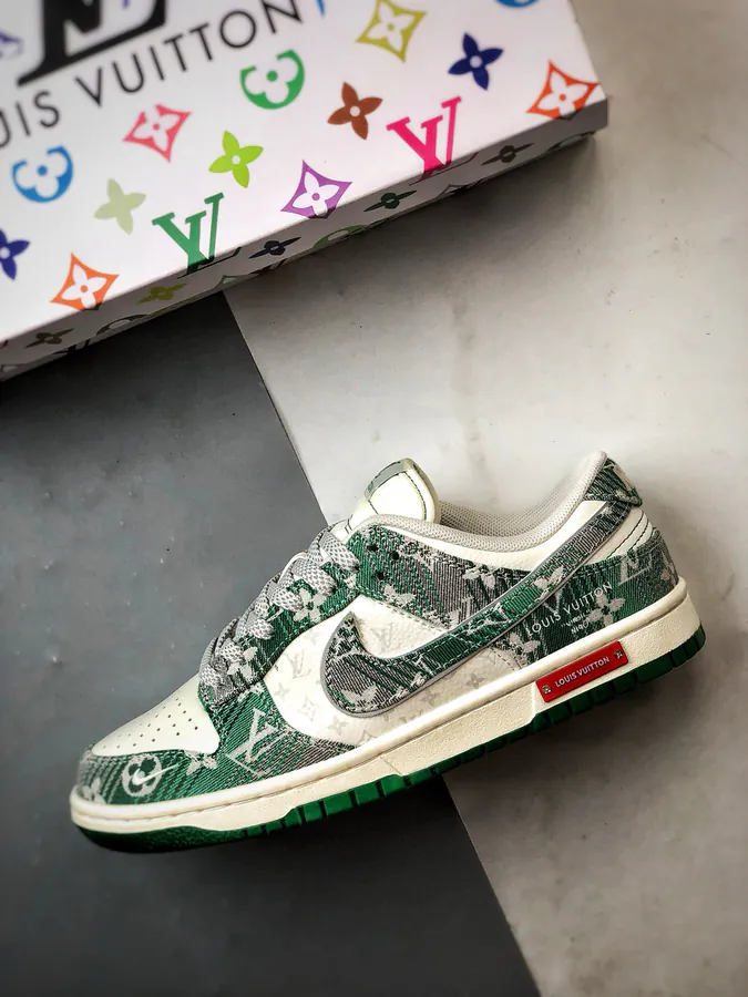 LV Old Flower Calfskin Sneaker