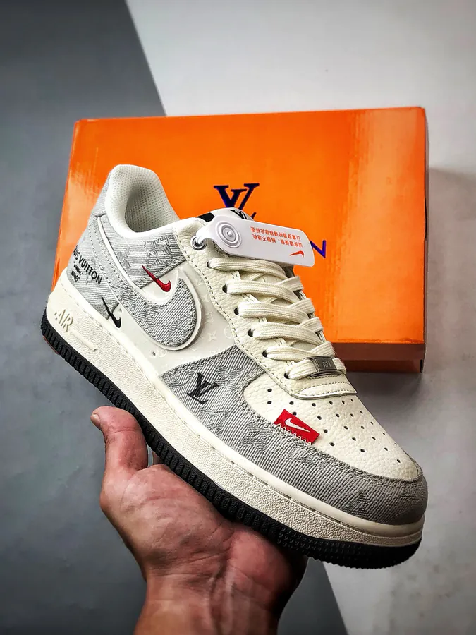 LV x Air Force 1 Low Authentic Air Force 1 Style