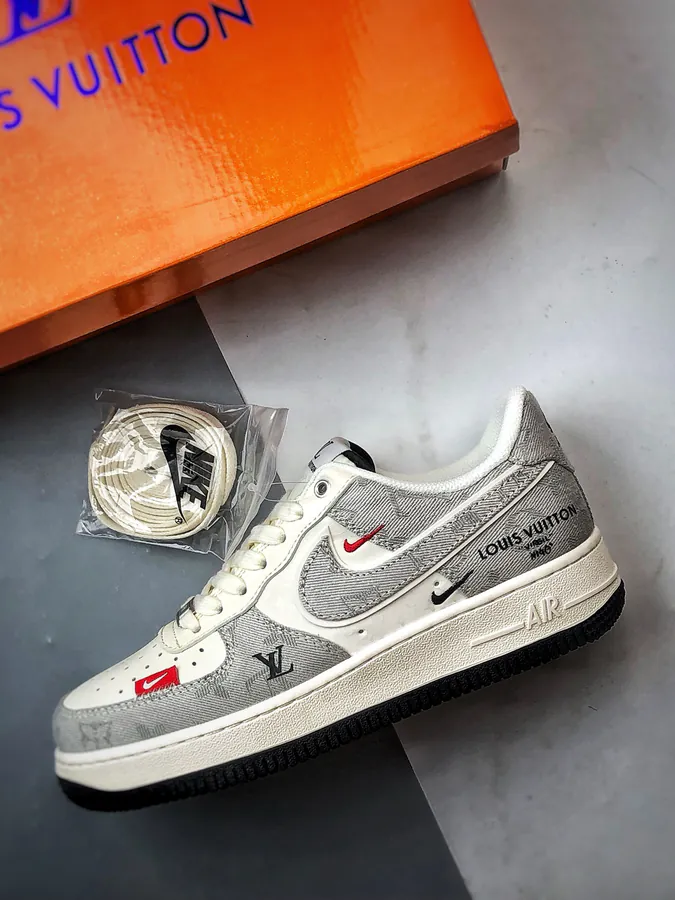 LV x Air Force 1 Low Authentic Air Force 1 Style