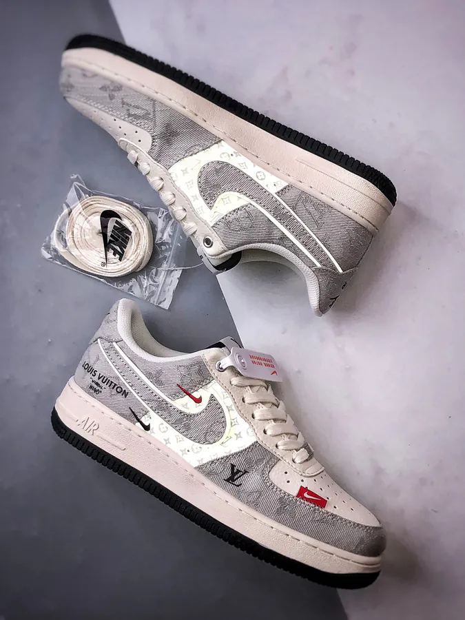 LV x Air Force 1 Low Authentic Air Force 1 Style