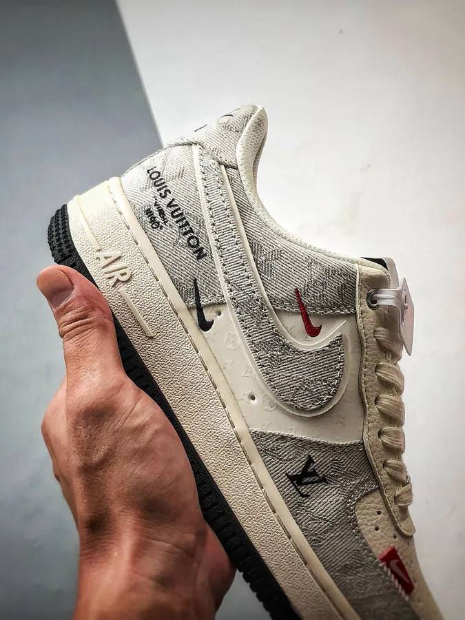LV x Air Force 1 Low Authentic Air Force 1 Style