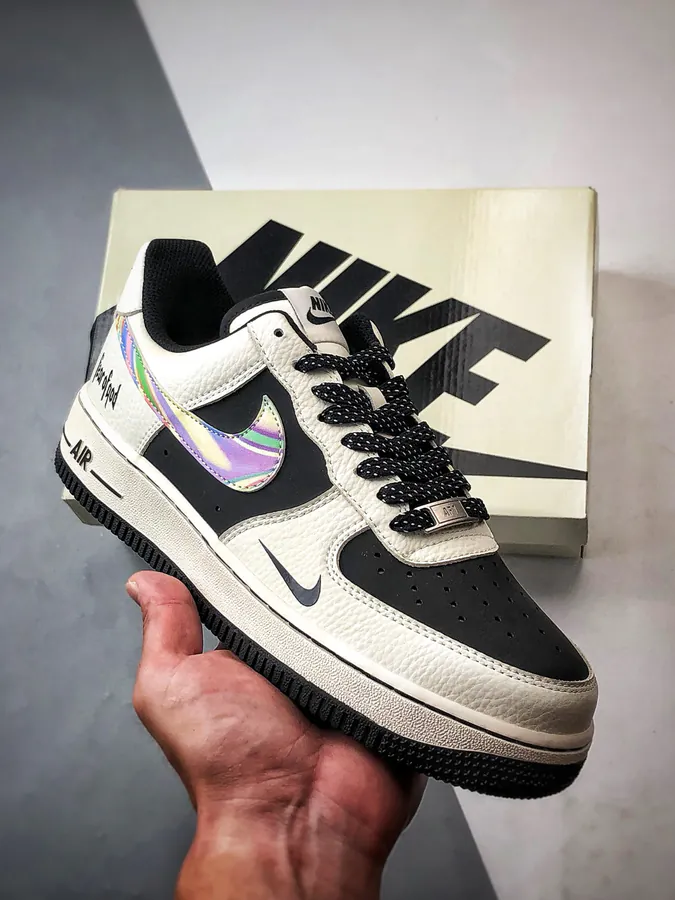 Fog x Air Force 1 Low White Black Checkerboard