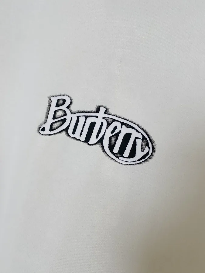 Burberry Logo Print Cotton T Shirt