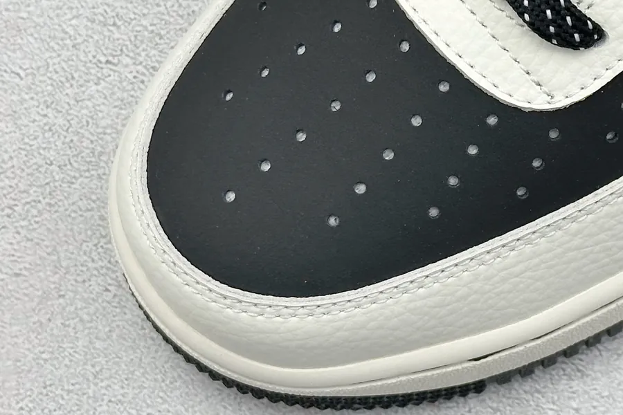 Nike Air Force 107 Low Fod Collaboration White Grey Multicolored Trim Sneakers