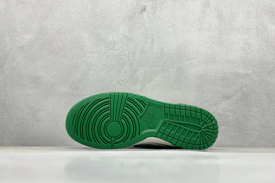SC Version Nike SB Dunk Low LV Collaboration Gray Green Denim
