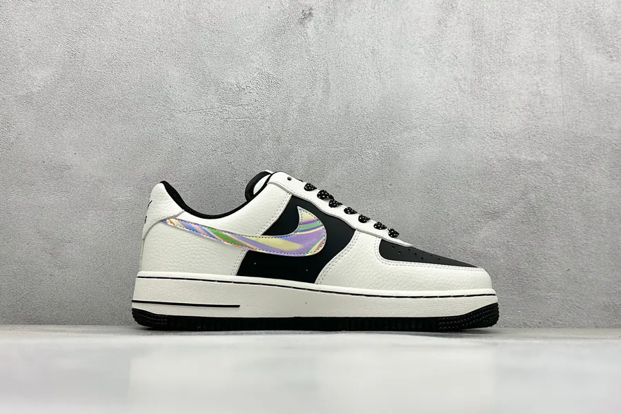 Nike Air Force 107 Low Fod Collaboration White Grey Multicolored Trim Sneaker