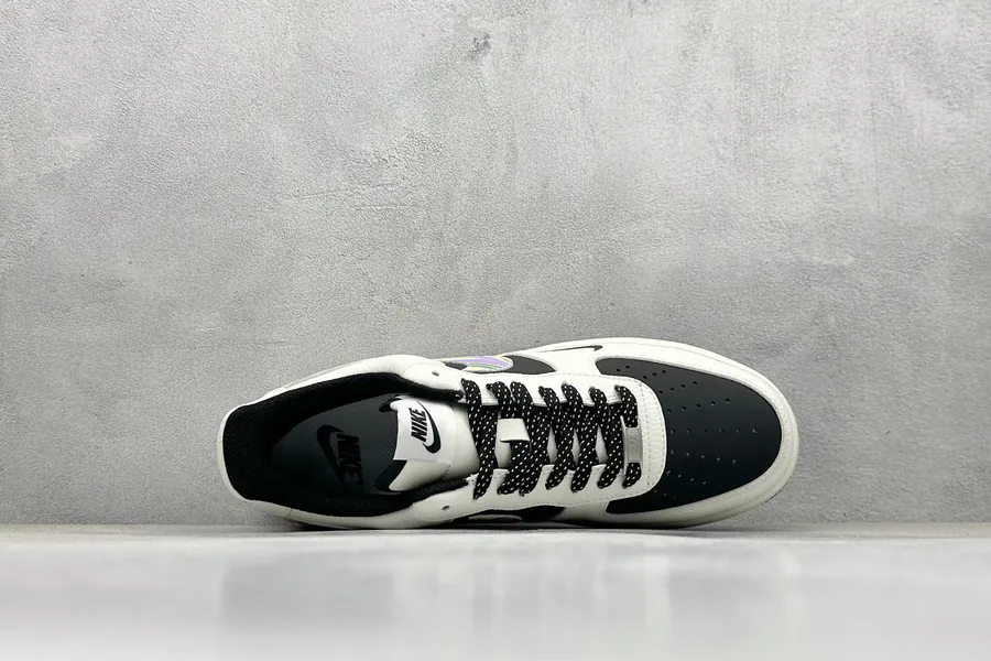 Nike Air Force 107 Low Fod Collaboration White Grey Multicolored Trim Sneaker