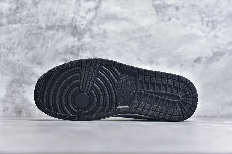 K Version Air Jordan AJ1 Low Black, White, Purple